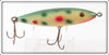 Coldwater Bait Co Red & Green Spots Coldwater Wiggler Lure