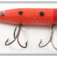 Creek Chub Orange Spotted Glass Eye Husky Pikie Lure 2330