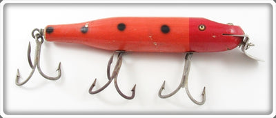 Creek Chub Orange Spotted Glass Eye Husky Pikie Lure 2330