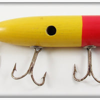 Vintage Bill Herrington Bait Co Yellow & Red Bag O Mad Lure