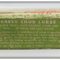 Creek Chub Blue Flash Pocket Rocket In Box 7034