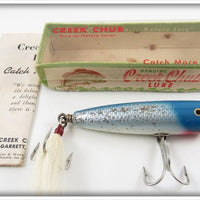 Vintage Creek Chub Blue Flash Pocket Rocket Lure In Box 7034