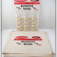 Vintage R.E. Richardson Buckeye Shad Dealer Display With Box 