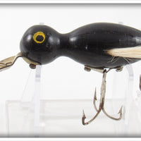 Vintage Wonder State Products Black Bug R Bird Lure