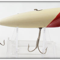 The Dickens Bait Co. Red Head White Liar Convertible Minnow Lure