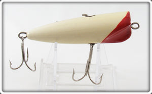 The Dickens Bait Co. Red Head White Liar Convertible Minnow Lure