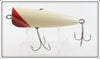 The Dickens Bait Co. Red Head White Liar Convertible Minnow