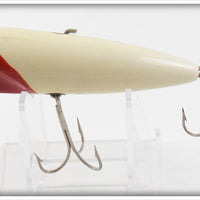 The Dickens Bait Co. Red Head White Liar Convertible Minnow