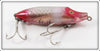 Heddon Fish Flash Silver & Red Lipless River Runt In Box