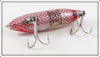 Heddon Fish Flash Silver & Red Lipless River Runt In Box