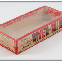 Heddon Fish Flash Silver & Red Lipless River Runt In Box