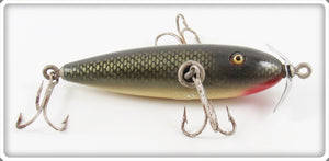 Shur Strike Green Scale Three Hook Underwater Minnow Lure 