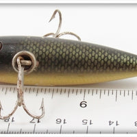 Shur Strike Green Scale Three Hook Underwater Minnow