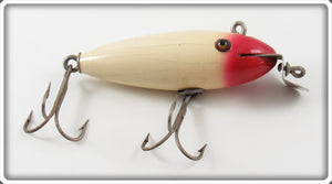 Creek Chub Blended Red Head White Baby Wiggler Lure 202