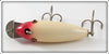 Creek Chub Blended Red Head White Baby Wiggler 202