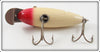 Creek Chub Blended Red Head White Baby Wiggler 202