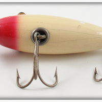 Creek Chub Blended Red Head White Baby Wiggler 202