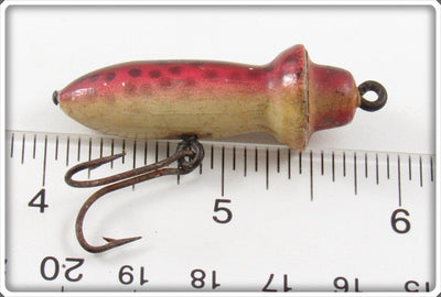 Vintage Paw Paw Rainbow Trout Fly Rod Jughead Lure