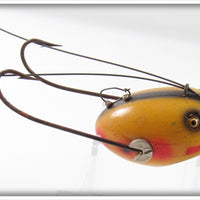 Vintage South Bend Yellow With Spots Plug Oreno Lure 959 Y