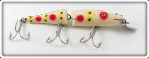 Vintage Creek Chub Strawberry Jointed Husky Pikie Lure 3043