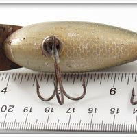 Creek Chub Silver Scale Baby Wiggler With Van Houton Lip 200 Special