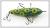 Dale Roberts Repainted Frog Spot Heddon Kingfisher Rotary Head