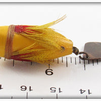 Heddon Yellow Fly Rod Flaptail Bug