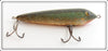Vintage Heddon Green Scale Zaragossa Lure 6509D
