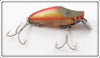 Vintage Heddon Rainbow Early Midget River Runt Lure 9010 RB 