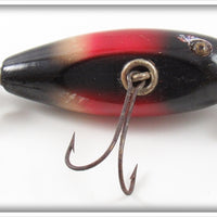 Vintage Creek Chub Redwing Blackbird Baby Injured Minnow Lure 1624