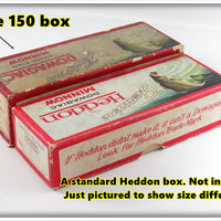 Heddon Green Crackleback 150 Dowagiac Minnow In Semi Tall Box