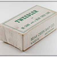 Bear Creek Bait Co Red & White Tweedler In Box