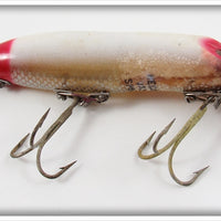 Heddon White With Red Eyes & Tail Vamp Spook In Unmarked Box