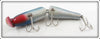 Creek Chub Blue Flash Plastic Jointed Pikie In Box 2634 P