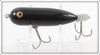 Heddon Uncatalogued Solid Black Baby Torpedo 361 B