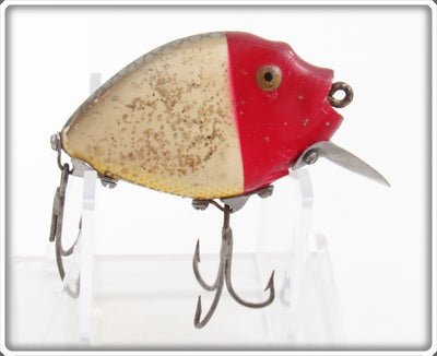 Vintage Heddon Red Head Flitter Punkinseed Lure 9630 RHF