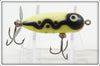 Heddon Uncatalogued Yellow With Black Snake Line Tiny Torpedo 360 YSL