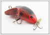 Vintage Bud Stewart Red & Black Crawdad Lure 