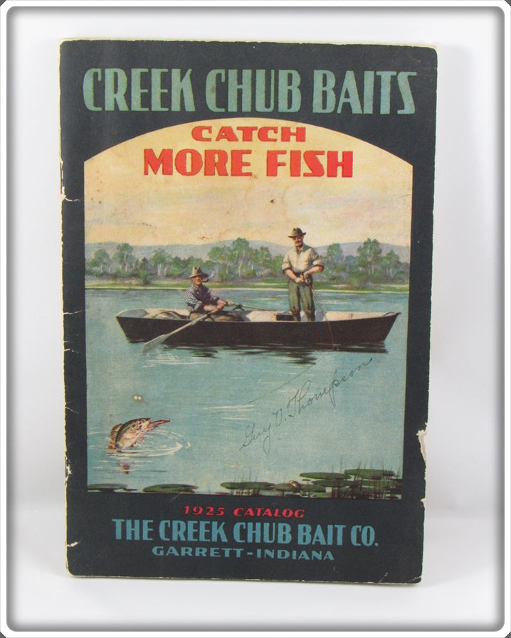 Vintage 1925 Creek Chub Baits Catch More Fish Catalog