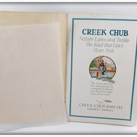 1925 Creek Chub Baits Catch More Fish Catalog