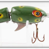 Vintage Clark's Frog Spot Jointed Duck Bill Lure