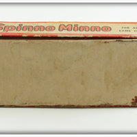 Uniline Mfg Co. Green White Ribs Spinno Minno In Unmarked Box