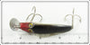 Uniline Mfg Co. Grey Ribs Red Head Spinno Minno In Box 503