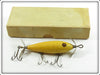 Vintage A.H. Kaufman & Co Yellow Nappanee Ypsi Bait In Box 