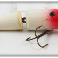 Creek Chub Blended Red Head & Tail Baby Jointed Pikie Lure 