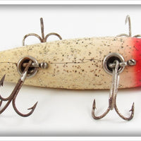 Heddon Red Head Flitter 150 Five Hook Dowagiac Minnow Lure 