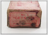 Veribest Green Cracked Back Wood Minnow No. 5 Gets Em Empty Box