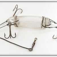 Welch & Graves Natural Bridge NY Glass Minnow Tube Lure