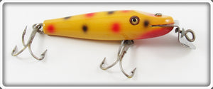 Creek Chub Yellow Spotted Midget Pikie 2214 Special Lure