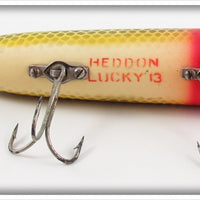 Heddon Red Head Frog Scale No Eye Lucky 13 2509JRH